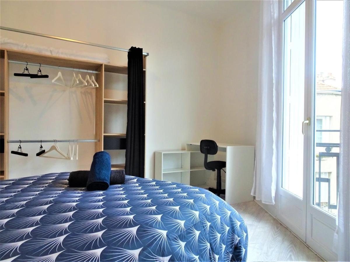 Chambre Privee Et Spacieuse Au Sein D'Un Logement Partage - Central, Quartier Villebourbon - 3 Chambres Doubles - 2 Balcons - Places De Stationnements Gratuites - 5 Min A Pied Gare Et Hypercentre Montauban Exteriör bild