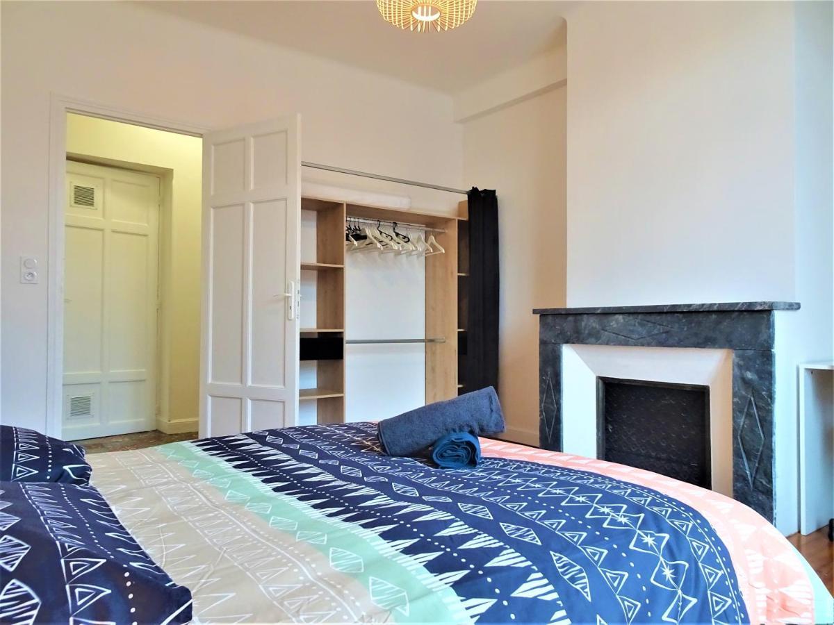Chambre Privee Et Spacieuse Au Sein D'Un Logement Partage - Central, Quartier Villebourbon - 3 Chambres Doubles - 2 Balcons - Places De Stationnements Gratuites - 5 Min A Pied Gare Et Hypercentre Montauban Exteriör bild